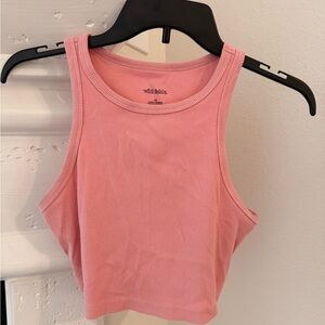 Wild Fable Soft Pink Sleeveless Crop Top